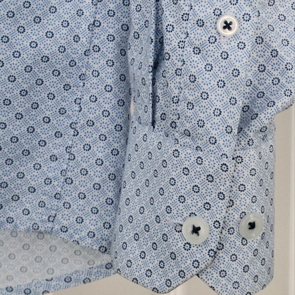 Johnston & Murphy long sleeve dress shirt - Picture 7 of 9